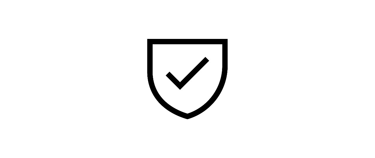 Tick in shield icon; image used for HSBC New Zealand Fraud Guide page